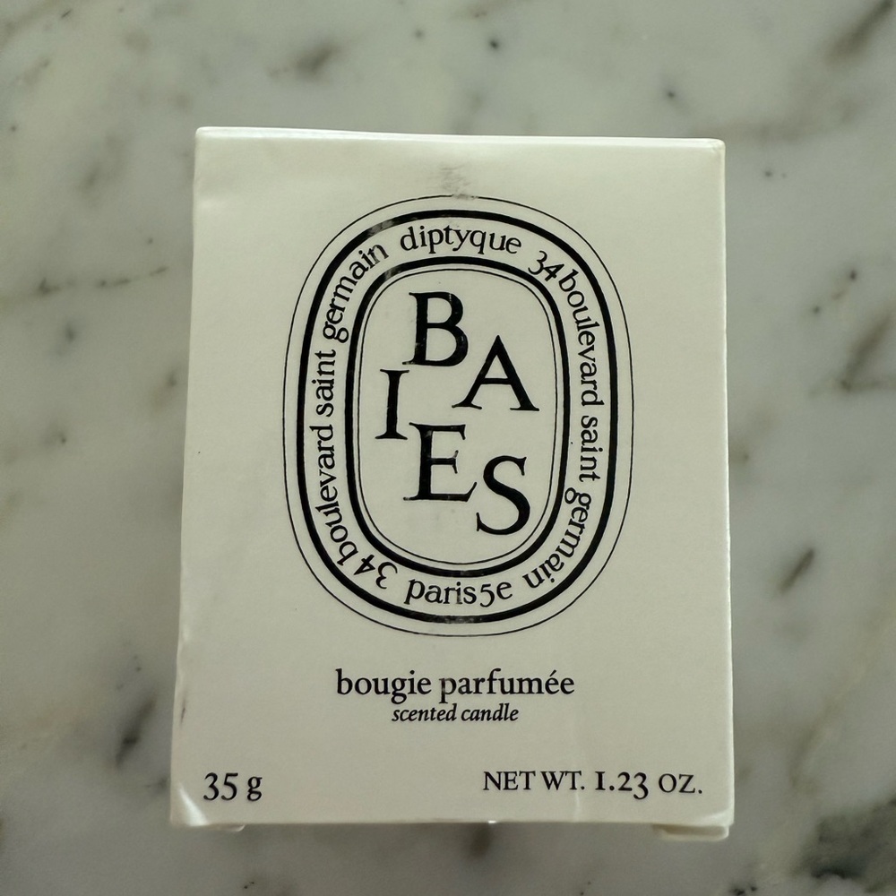 Diptyque Baies Scented Candle - bougie parfumee New 1.23 oz
